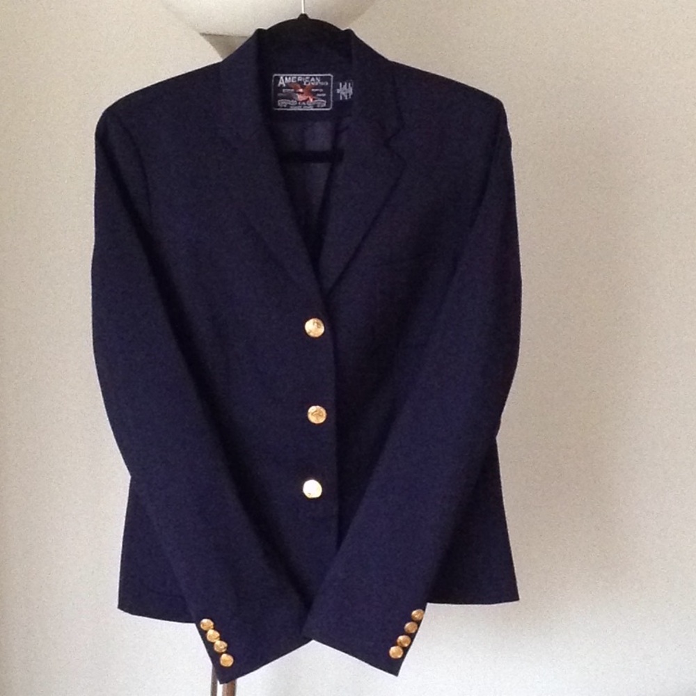 🔴 American Living - Single Breasted Navy Jacket